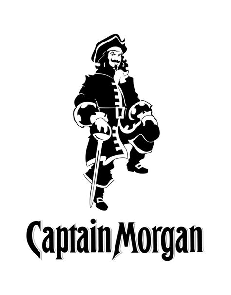 Captain Morgan Svg File With Ai Png Svg Pdf Jpeg Included Etsy New