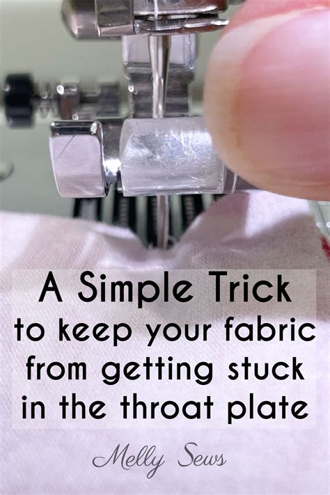 Fabric Getting Stuck In Sewing Machine Fix Melly Sews