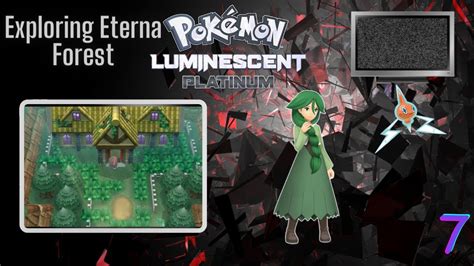 Pokémon Luminescent Platinum 7 Exploring Eterna Forest With Cheryl