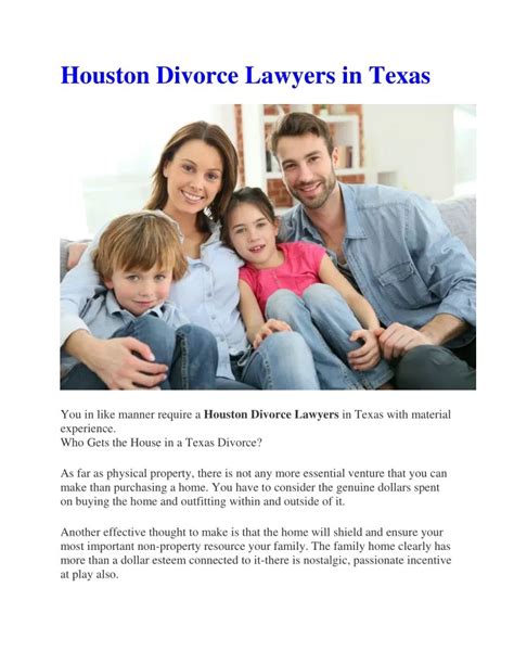 Ppt Houston Divorce Lawyers In Texas Powerpoint Presentation Free Download Id7675840