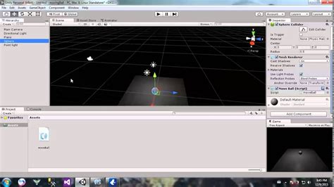 Unity3d Inputaxes Moving Gameobject Youtube