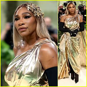 Serena Williams Goes For The Gold In Balenciaga At Met Gala