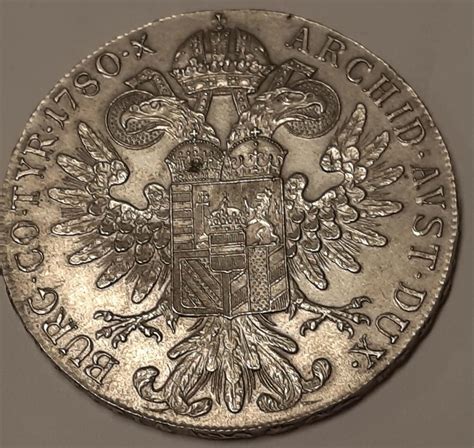 Австрия, Мария Терезия, талер 1780. Определение варианта - Монеты после ...