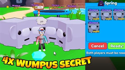 Got 4x NEW WUMPUS SECRET PET In Bubble Gum Clicker Roblox YouTube