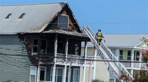 PHOTOS: Intense fire damages beach house at NC coast | CBS 17