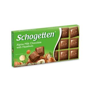 Schogetten Alpine Milk Chocolate With Hazelnut Anugrah Indo Distribusi