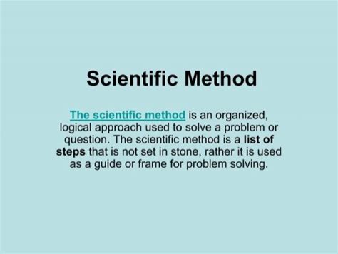 Scientific Method Ppt Pdf