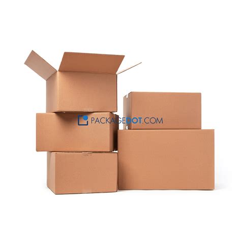 Cardboard Box – Corrugated Rectangle – (24 x 12 x 6") - Package Dot