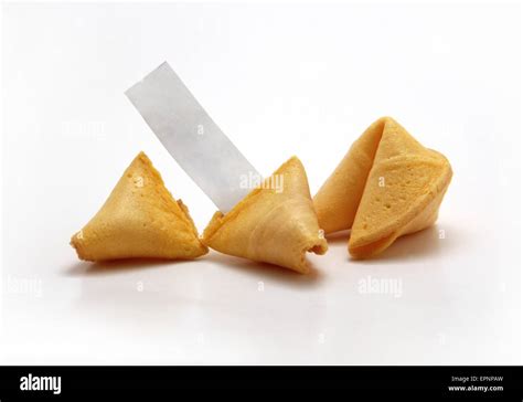 Blank opened fortune cookie hi-res stock photography and images - Alamy