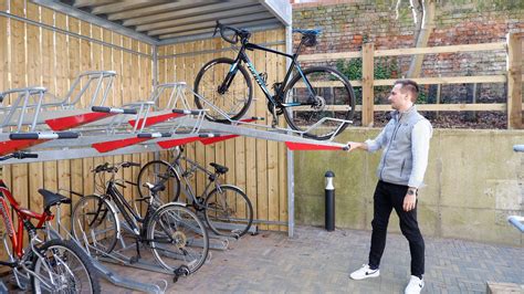 How To Use A Two Tier Bike Rack Turvec