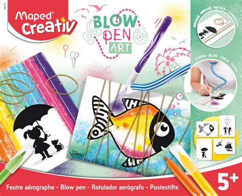 Creativ Blow Pen Art Colour Maped Helix Uk