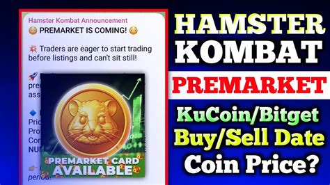 Hamster Kombat Coin Pre Market Withdraw Hamster Kombat Buy Sell