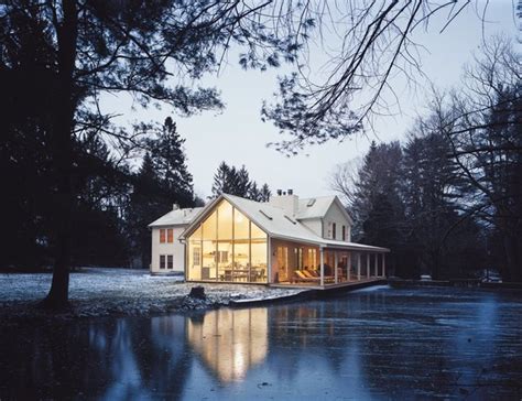 The Floating Farmhouse Modern Home In Eldred New York By Tom Givone On