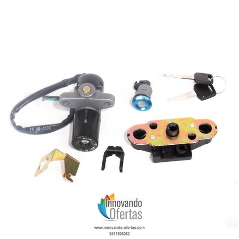 SWITCH DE IGNICION COMPLETO MOTO ITALIKA DM150 En Innovando Ofertas