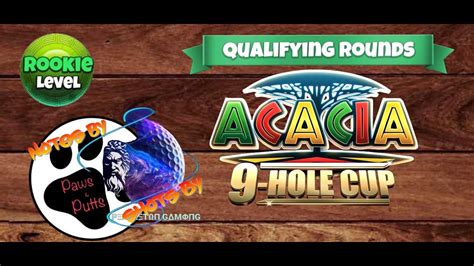 Golf Clash L Acacia Hole L Rookie Qr Testing The Notes Youtube