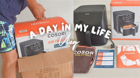 COSORI AIR FRYER UNBOXING VLOG NOT LIVING ALONE PHILIPPINES YouTube