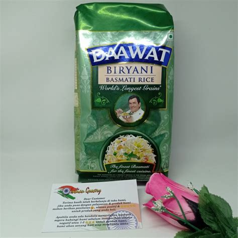 Jual DAAWAT BIRYANI BASMATI RICE 1KG Shopee Indonesia