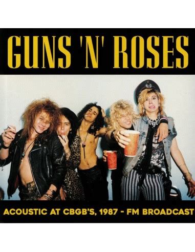 Guns N Roses Acoustic At CBGB S 1987 LP