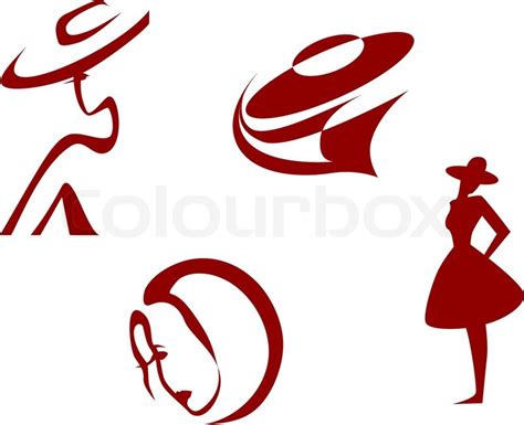 Set Of Fashion Signs As A Symbols Or Stock Vector Colourbox