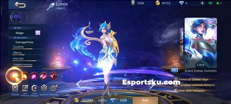 9 Skin Lunox Mobile Legends ML Terbaik Laman 3 Dari 4 Esportsku