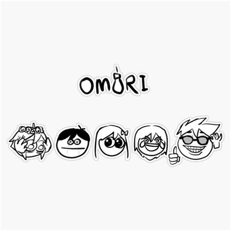 Omori Sticker Bumper Sticker Vinyl Decal 5