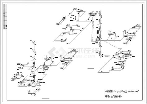 某地长586米 宽524米 6层住宅楼水施工图住宅小区土木在线