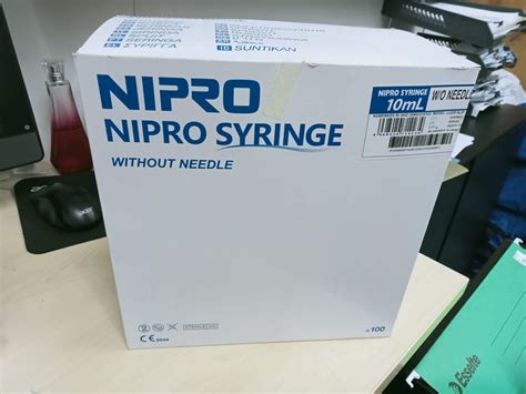 Nipro Ml Syringe Without Needle Health Nutrition Medical Supplies