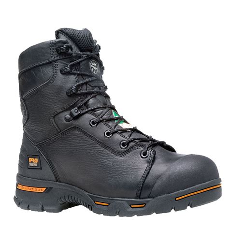 Timberland Pro 95567 Endurance 8 Black Steel Toe Puncture Resistant