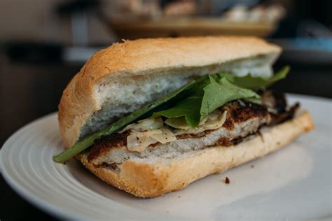 Turano Pork Schnitzel Sandwich • Turano Baking Co