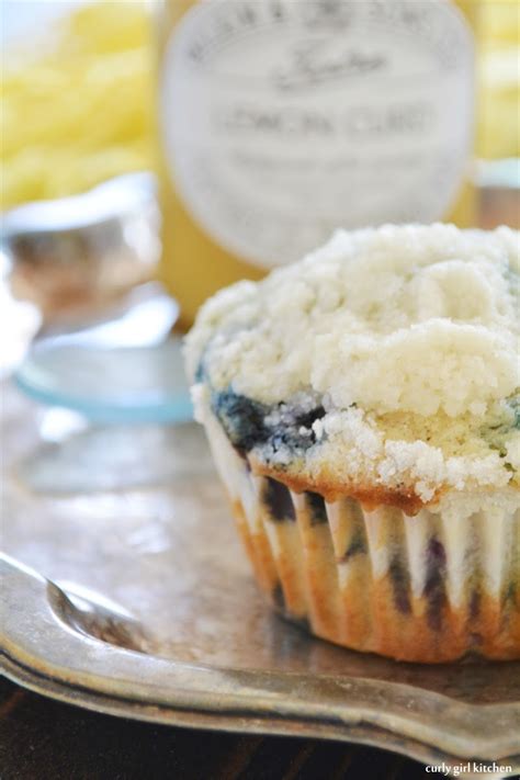 Curly Girl Kitchen Blueberry Streusel Muffins With Lemon Curd