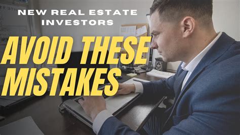 Top 3 Real Estate Investing Mistakes To Avoid Youtube