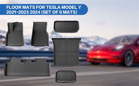 Amazon Weize Floor Mats For Tesla Model Y Seat