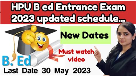 Hp B Ed Entrance Exam 2023 Hpu B Ed Entrance Exam 2023 Hpu B Ed Form