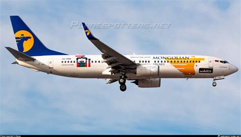 JU 1088 MIAT Mongolian Airlines Boeing 737 8AL WL Photo By Zhaisa