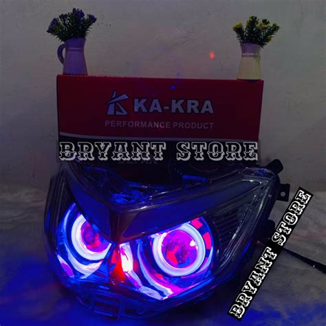 Jual LAMPU DEPAN HEADLAMP STOPLAMP REFLEKTOR LAMPU DEPAN NMAX OLD LED