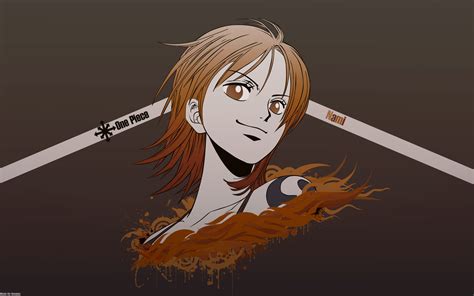 Wallpaper : One Piece, Nami, face, smile 2560x1600 - wallpaperUp