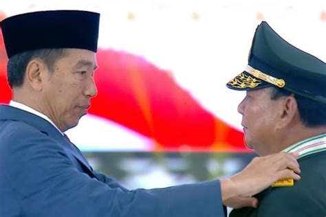 Prabowo Subianto Resmi Berpangkat Jenderal Bintang Empat Kabarsekilas