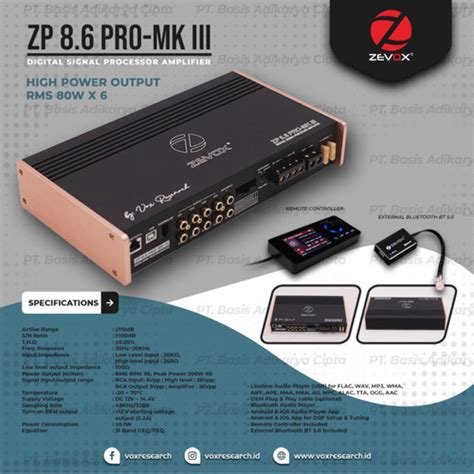 Jual Processor Zevox Zp Pro Mkiii Mk Iiii Zp Dsp Vox Resmi