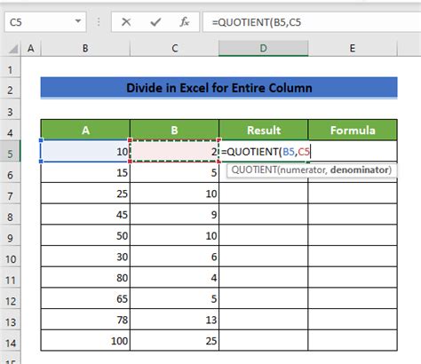 How To Divide In Excel For Entire Column 7 Quick Tricks ExcelDemy