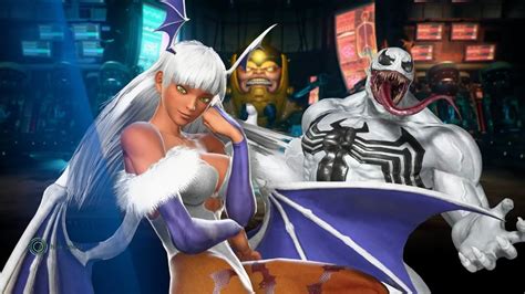 Marvel Vs Capcom Infinite Morrigan And Venom Arcade Playthrough Youtube