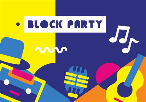 Block Party Background Vector 146859 Vector Art at Vecteezy