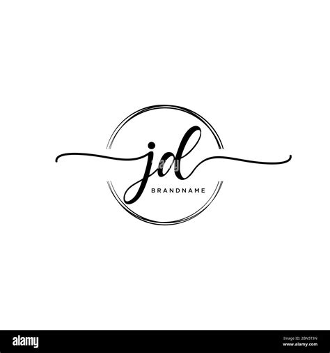 Jd Initials Logo Hi Res Stock Photography And Images Alamy