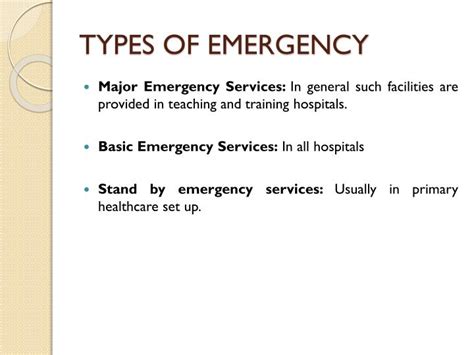 Ppt Emergency Department Powerpoint Presentation Id 2073997