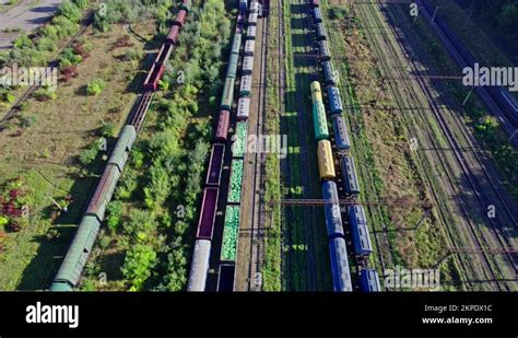 container freight train stock  footage hd   video clips