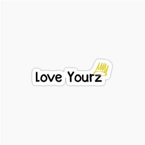 J Cole Love Yourz Sticker Sticker For Sale By Deja15 Redbubble