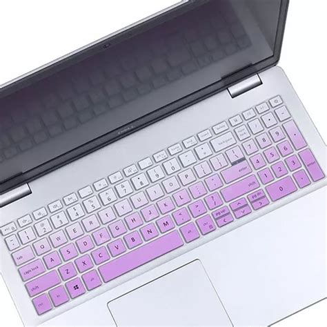 Funda Silicona Para Teclado Dell Inspiron Violeta Cuotas