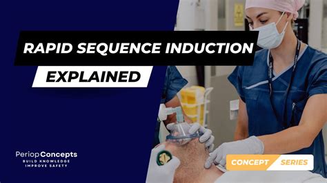 Rapid Sequence Induction Explained