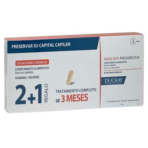 Triplo Ducray Anacaps Expert 3x30 cápsulas Farmacia Calàbria