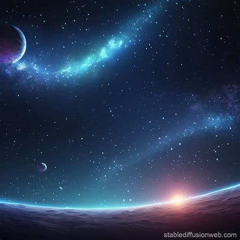 Starlight Space Background | Stable Diffusion Online