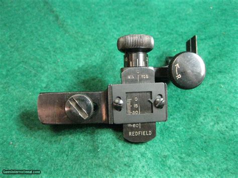 Redfield International Match Target Peep Sight With Special Aperature